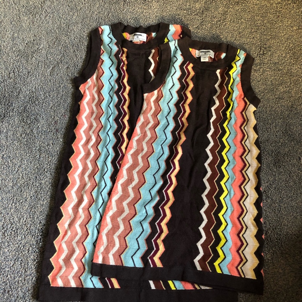 Missoni & Target Zig-Zag Sleeveless Sweater Dress
